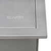 Ruvati Insulated Ice Chest Sink 21 x 20 inch Outdoor BBQ Marine Grade T-316 Topmount Stainless Steel - RVQ6221 Ruvati Insulated Ice Chest Sink 21 x 20 inch Outdoor BBQ Marine Grade T-316 Topmount Stainless Steel - RVQ6221