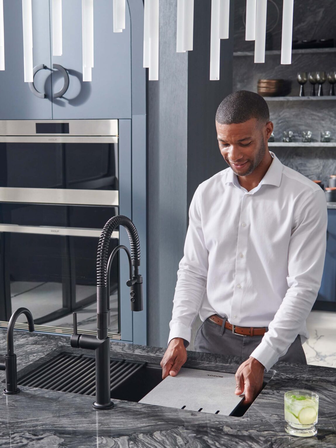 Epically Elegant: Ruvati Adds Matte Black to Their EpiStage Series of Workstation Sinks