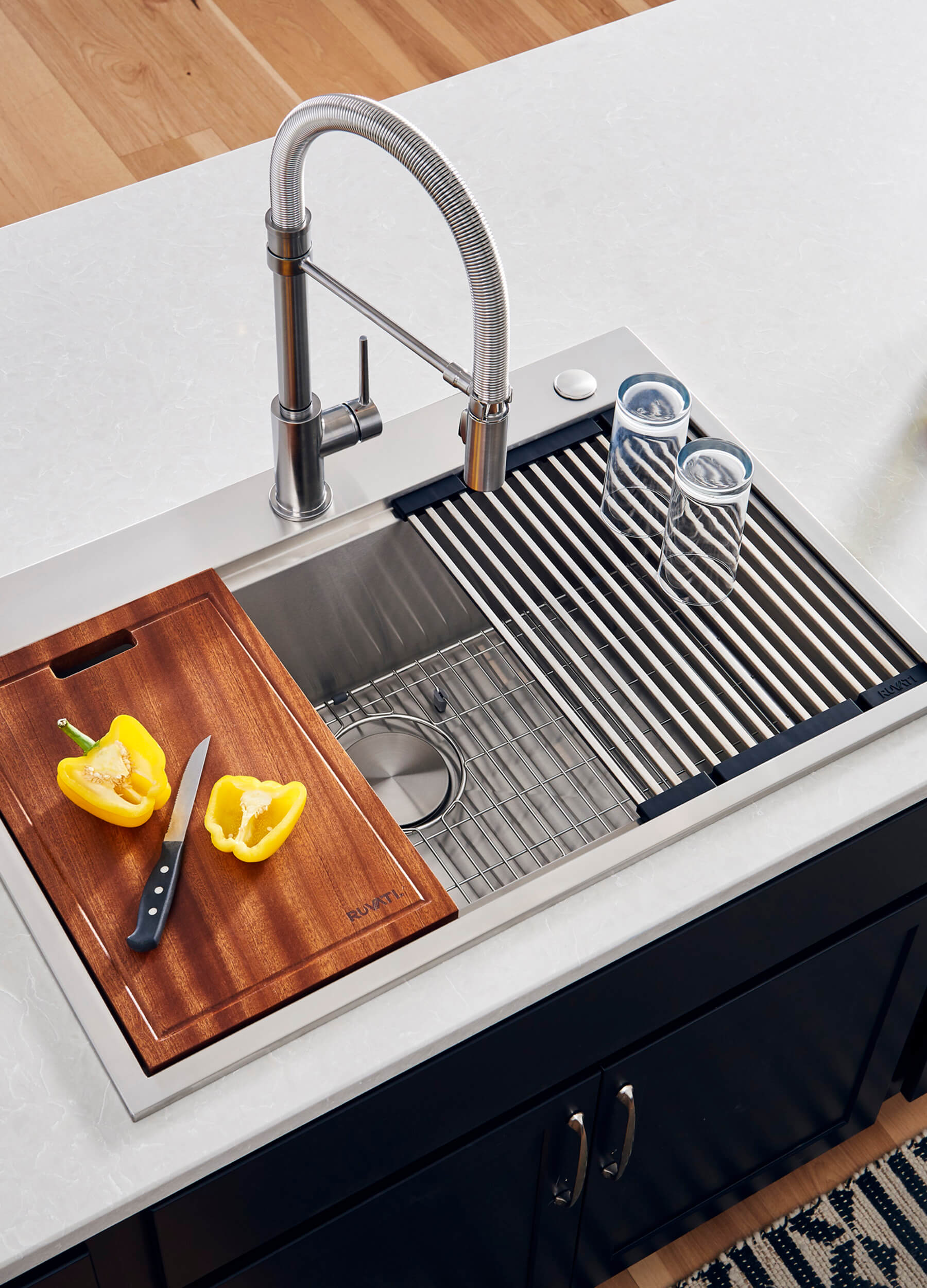 Benefits of a Ruvati Workstation Sink Benefits of a Ruvati Workstation Sink