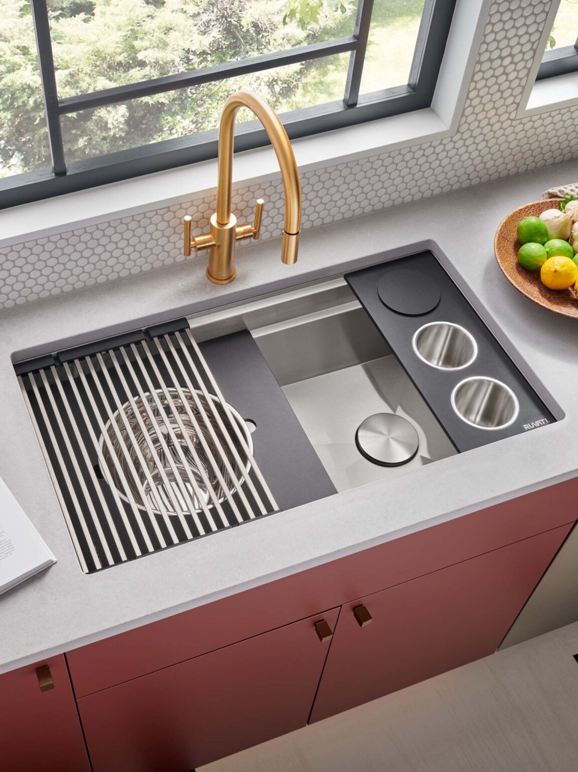 A New Level of Style and Function: Introducing the Dual-Tier Nova Workstation Collection From Ruvati A New Level of Style and Function: Introducing the Dual-Tier Nova Workstation Collection From Ruvati