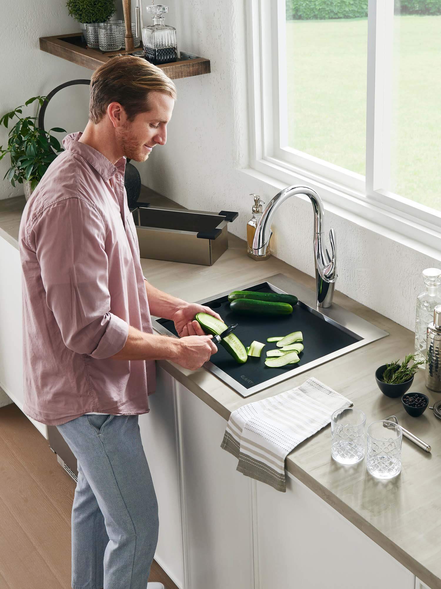 THE BEST KITCHEN SINK IS NOW AL FRESCO: Ruvati’s Merino Collection Brings Versatile Durability To Outdoor Cooking Spaces