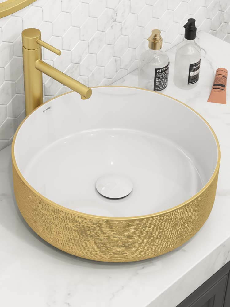 SINKS WITH A STYLISH SHIMMER: New Pietra Collection By Ruvati Adds A Touch Of Glamour to the Bathroom SINKS WITH A STYLISH SHIMMER: New Pietra Collection By Ruvati Adds A Touch Of Glamour to the Bathroom