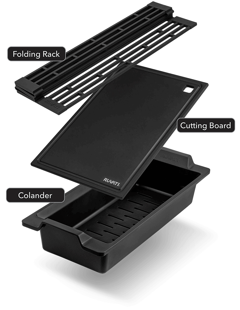 black composite accessories