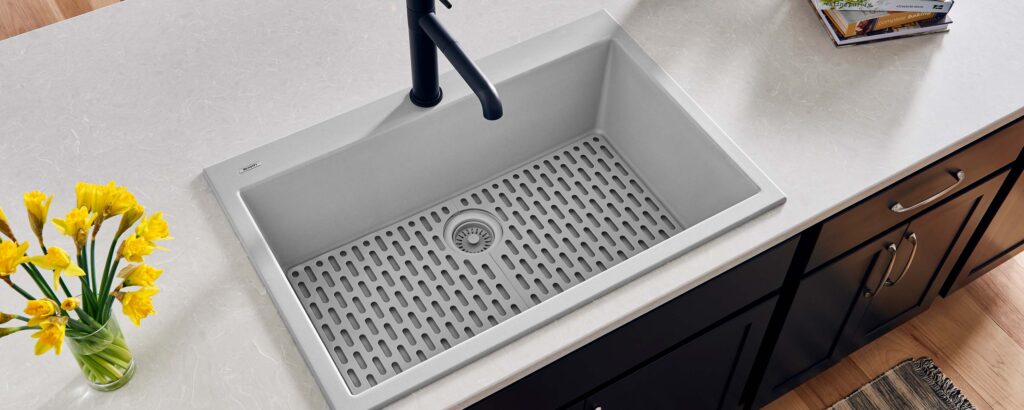 How to Clean a Quartz or Granite Composite Sink