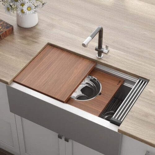 Workstation Kitchen Sink